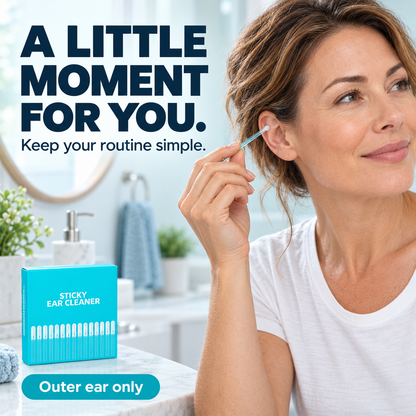 ✨ Sticky Ear Cleaning Sticks – Simple Outer-Ear Care, One Fresh Stick at a Time | 24-Pack