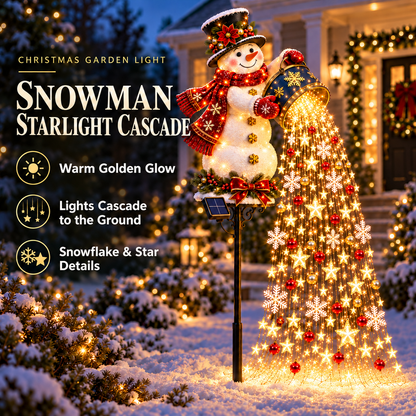 🎄 Christmas Starlight Cascade – Solar LED Garden Stake Lights