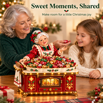🎄 Light-Up Christmas Candy Bowl – Charming Holiday Tabletop Decor ✨Free Shipping