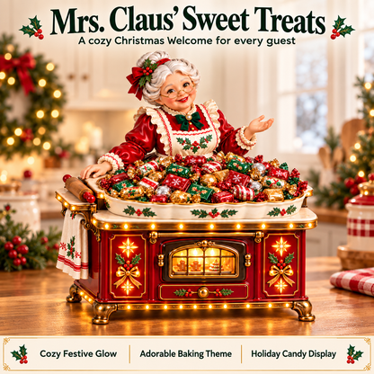 🎄 Light-Up Christmas Candy Bowl – Charming Holiday Tabletop Decor ✨Free Shipping