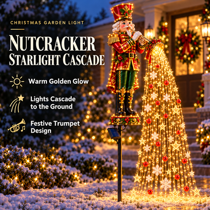 🎄 Christmas Starlight Cascade – Solar LED Garden Stake Lights