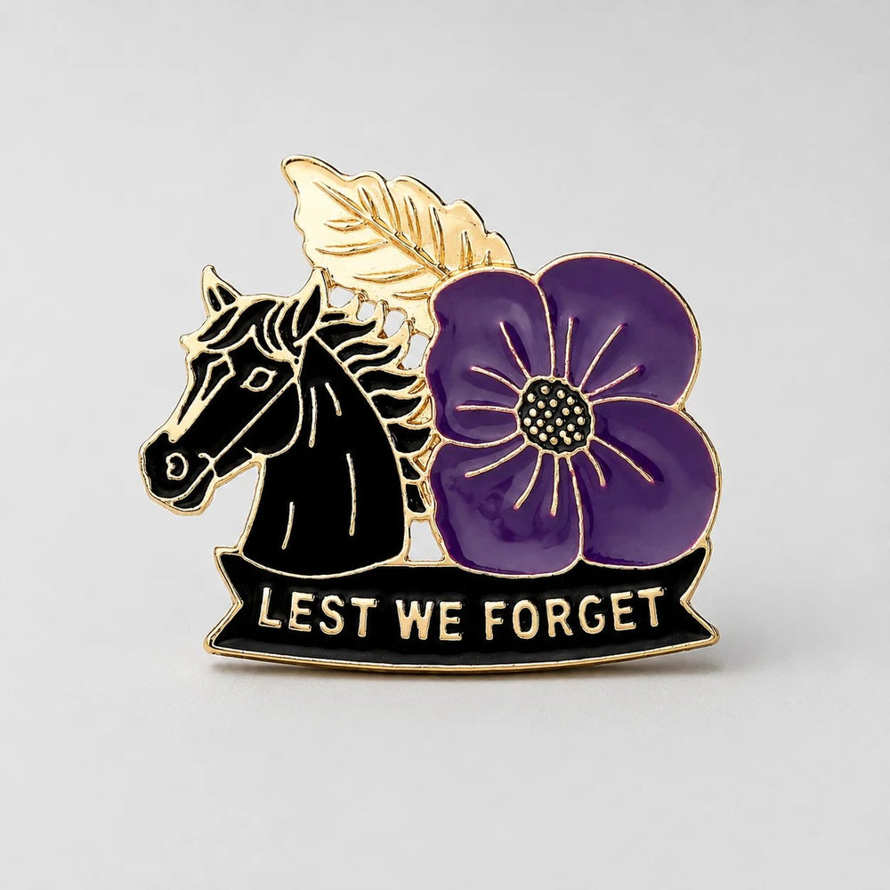 Lest We Forget Tribute brooch design
