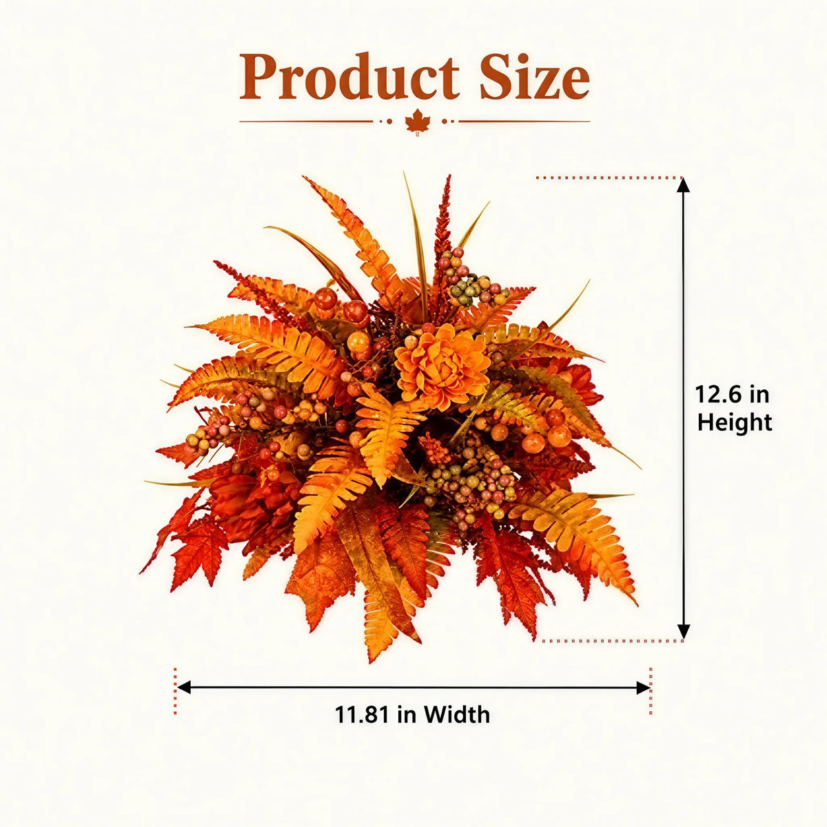 🍂 Autumn Hot Sale | Harvest Welcome Garden Stake Arrangement™ – Instant Fall Color for Porches, Planters & Entryways