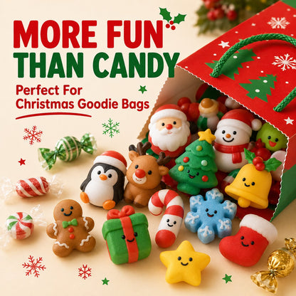 🔥 LAST DAY 50% OFF - 🎄24PCS Random Christmas Mochi Squishy Gift Set
