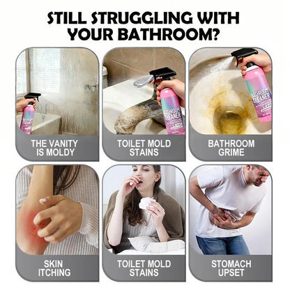 ✨ Bathroom Cleaner: Sparkle in Seconds, No Harsh Fumes