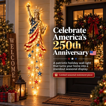 🗽 Liberty 250 Starfall™ – Celebrate America’s 250th With a Glowing Patriotic Wall Display