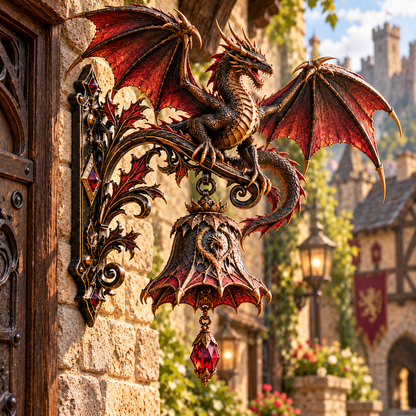 🐉 Gatekeeper Guardian Bell™ – 3D Medieval Dragon & Gargoyle Welcome Bell Collection