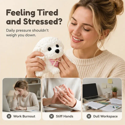 🧸🐶 Squishy Teddy Dog™ – Soft & Cute Stress Relief Toy ✨