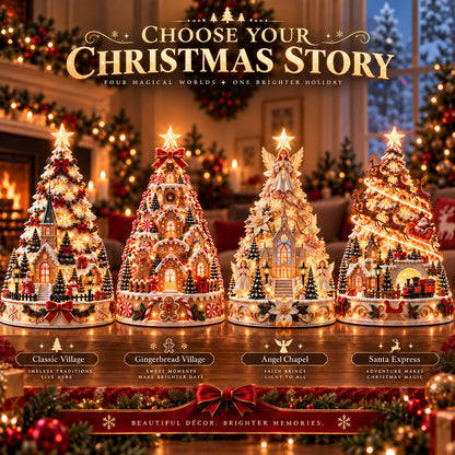 ✨️Christmas Hot Sale🎄Zavrlysell™ Christmas Village Lightscape Tree