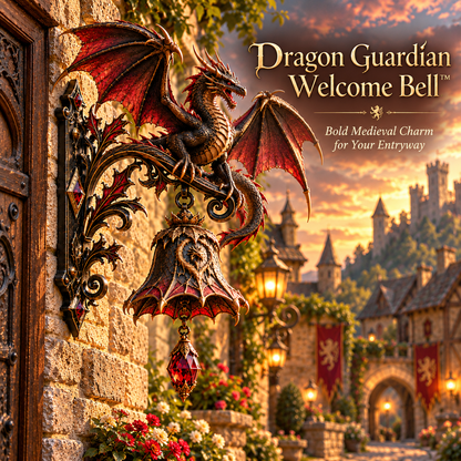 🐉 Gatekeeper Guardian Bell™ – 3D Medieval Dragon & Gargoyle Welcome Bell Collection