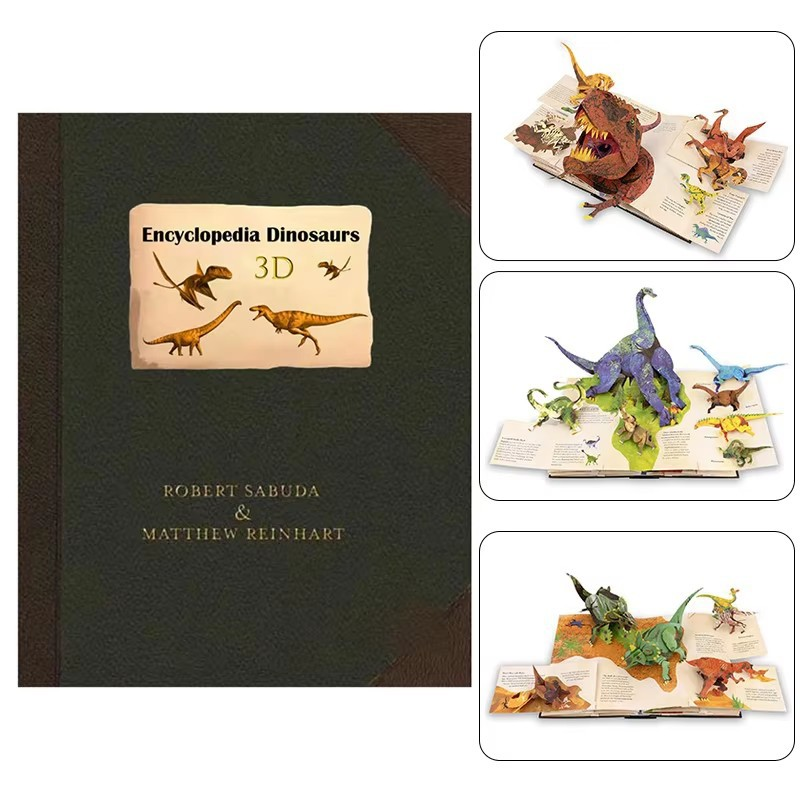 🦖 Open the Book. Watch Dinosaurs Come to Life!