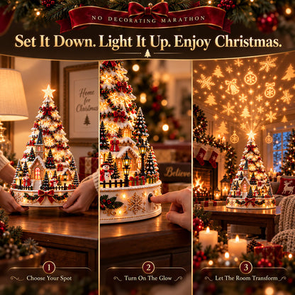 ✨️Christmas Hot Sale🎄Zavrlysell™ Christmas Village Lightscape Tree