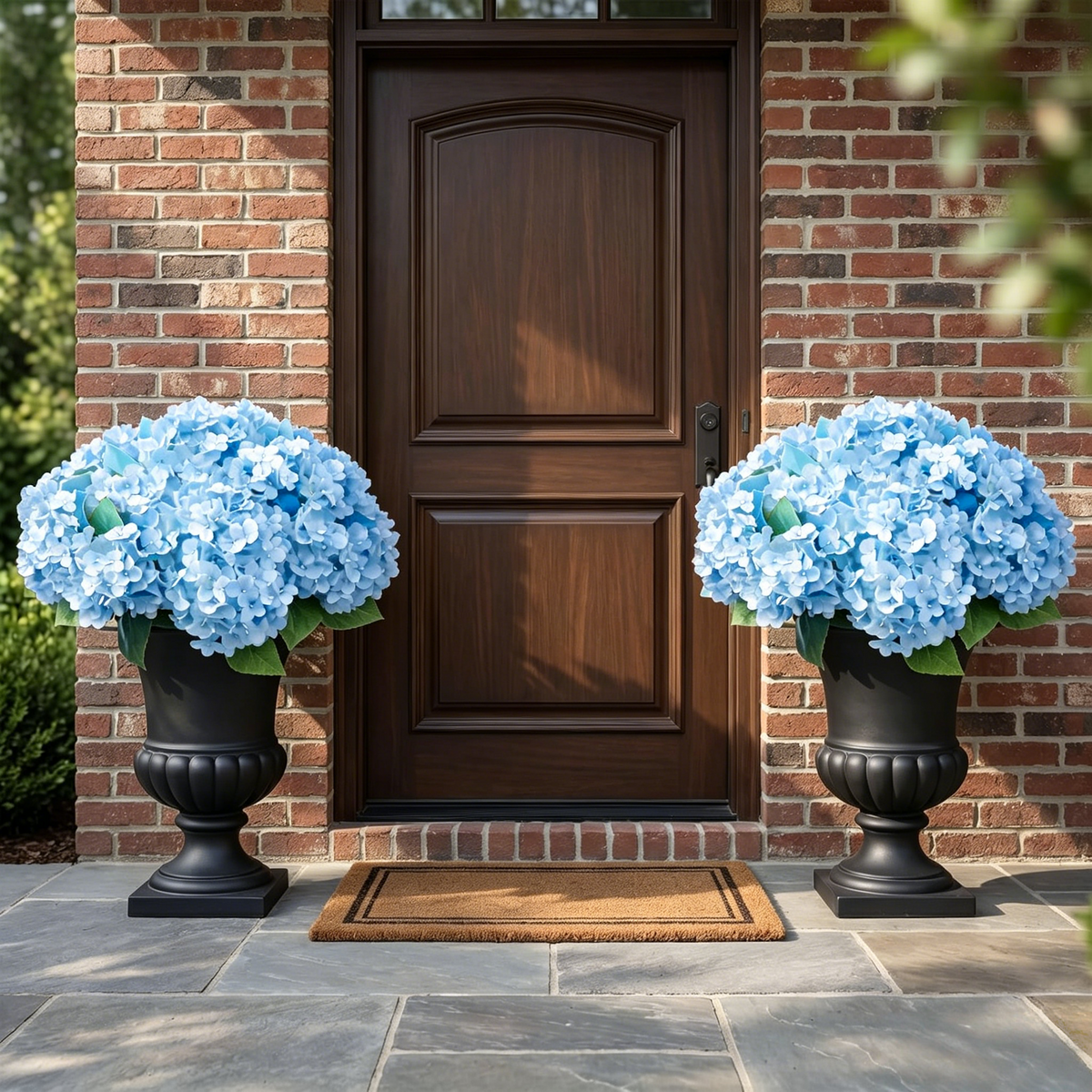 🔥Hot Sale 70% OFF🔥Lifelike UV-Resistant Outdoor Hydrangea | Waterproof & Windproof Faux Flowers for Patio & Garden