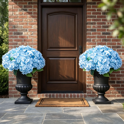 🔥Hot Sale 70% OFF🔥Lifelike UV-Resistant Outdoor Hydrangea | Waterproof & Windproof Faux Flowers for Patio & Garden