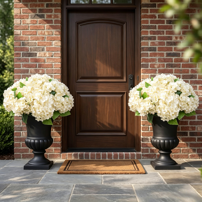 🔥Hot Sale 70% OFF🔥Lifelike UV-Resistant Outdoor Hydrangea | Waterproof & Windproof Faux Flowers for Patio & Garden