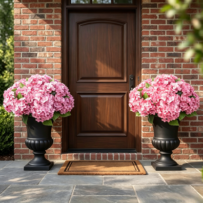 🔥Hot Sale 70% OFF🔥Lifelike UV-Resistant Outdoor Hydrangea | Waterproof & Windproof Faux Flowers for Patio & Garden