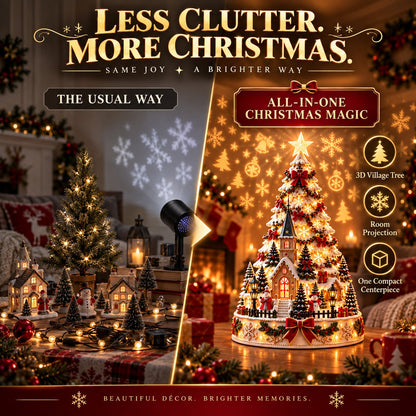 ✨️Christmas Hot Sale🎄Zavrlysell™ Christmas Village Lightscape Tree