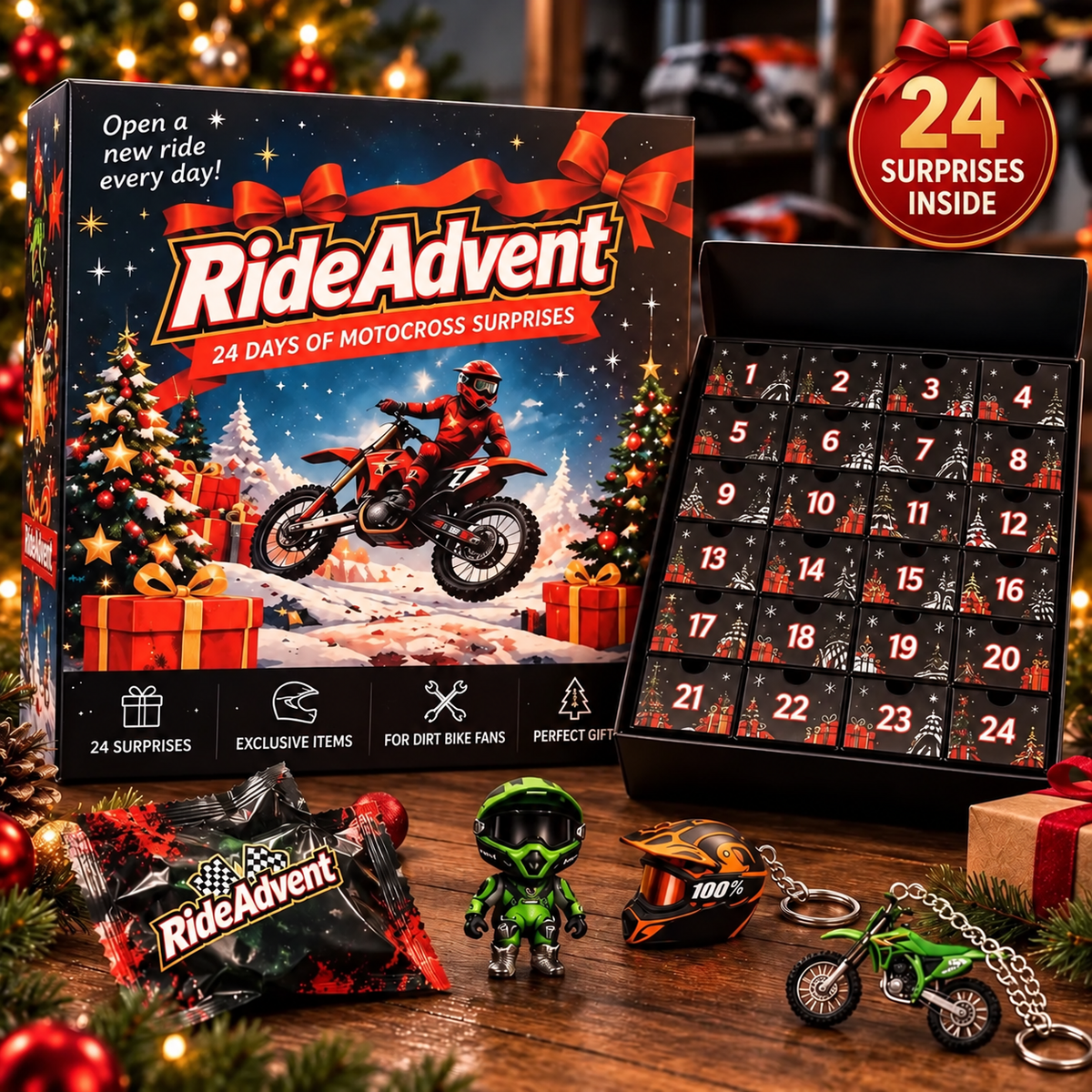 RideAdvent 24-Day Motocross & Dirt Bike Advent Calendar 🏍️