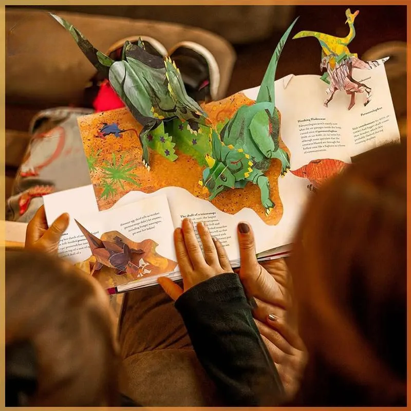 🦖 Open the Book. Watch Dinosaurs Come to Life!