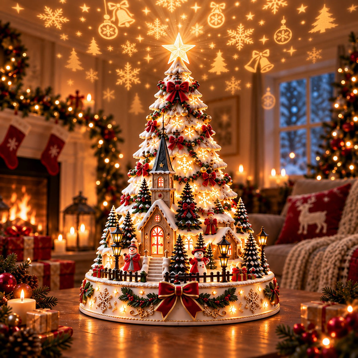 ✨️Christmas Hot Sale🎄Zavrlysell™ Christmas Village Lightscape Tree
