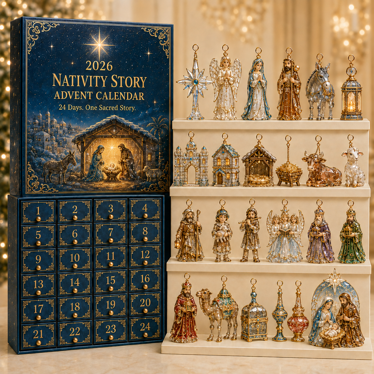 🔥 Limited anniversary edition✨⏰24 Days of Faith & Family Tradition ✨49% OFF!🔥2026 Advent Calendar: The Coming of Jesus