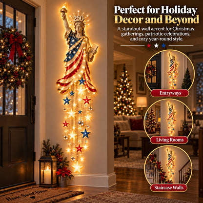 🗽 Liberty 250 Starfall™ – Celebrate America’s 250th With a Glowing Patriotic Wall Display
