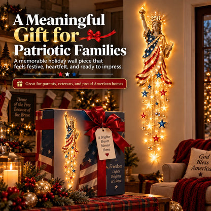 🗽 Liberty 250 Starfall™ – Celebrate America’s 250th With a Glowing Patriotic Wall Display