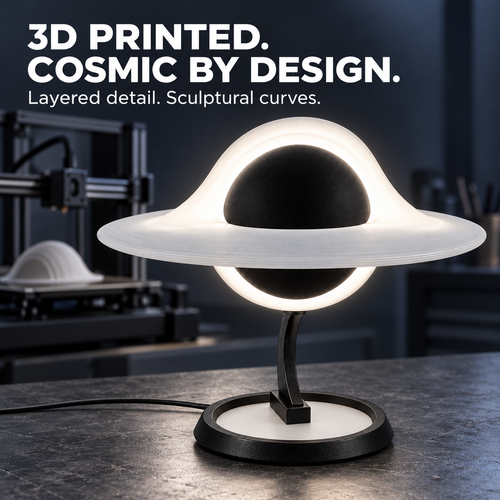Event Horizon™ – 3D-Printed Black Hole Lamp