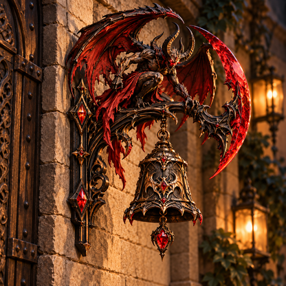 🐉 Gatekeeper Guardian Bell™ – 3D Medieval Dragon & Gargoyle Welcome Bell Collection