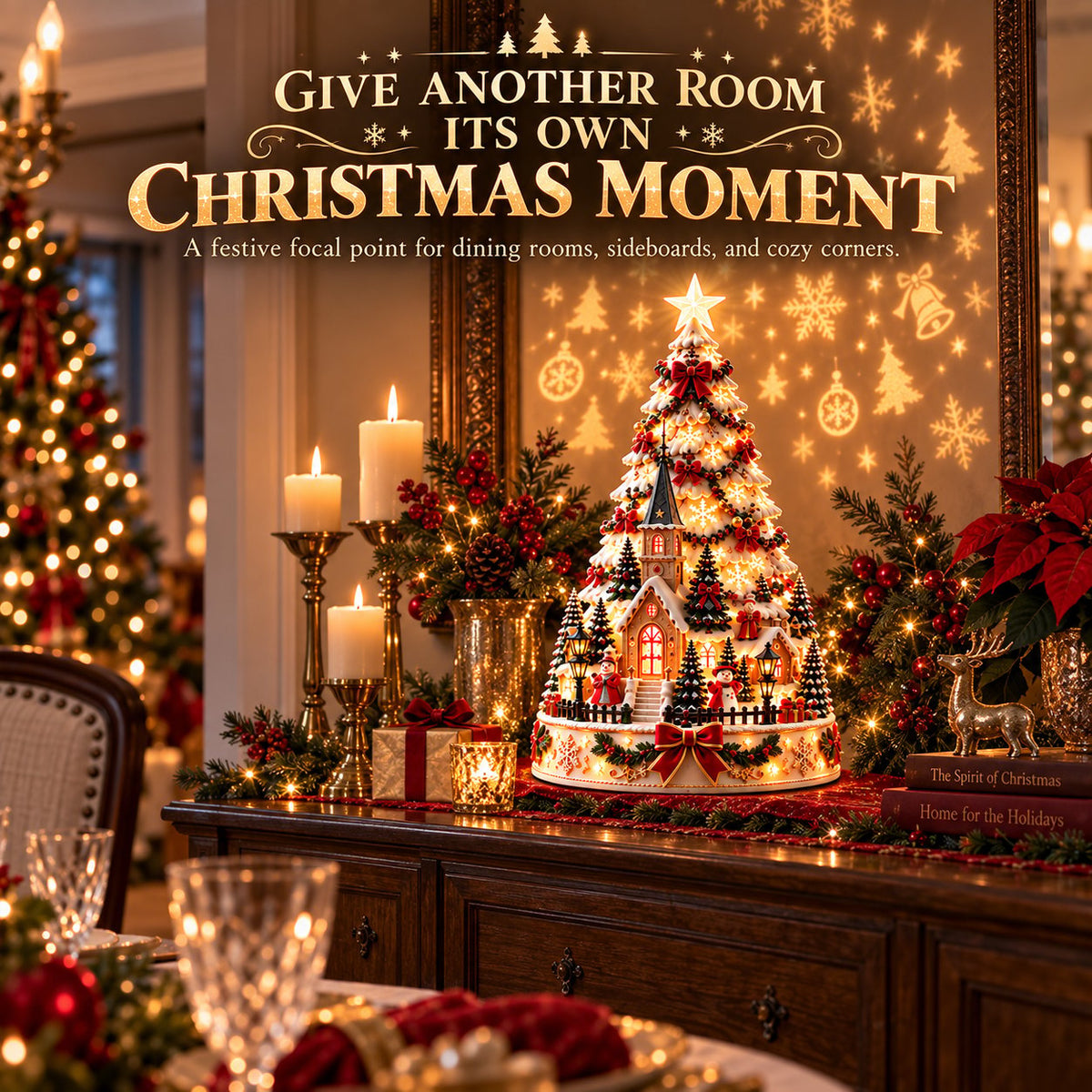 ✨️Christmas Hot Sale🎄Zavrlysell™ Christmas Village Lightscape Tree