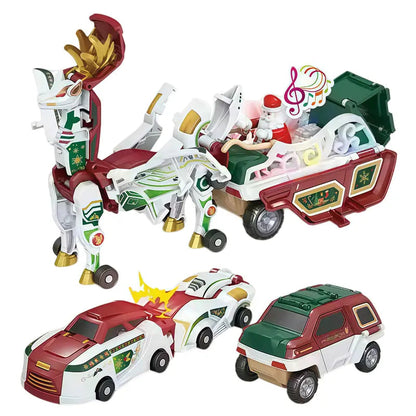 Magnetic Transforming Dragon Race Car! 2-in-1 Transformable Dragon & Racing Vehicle Toy🚗