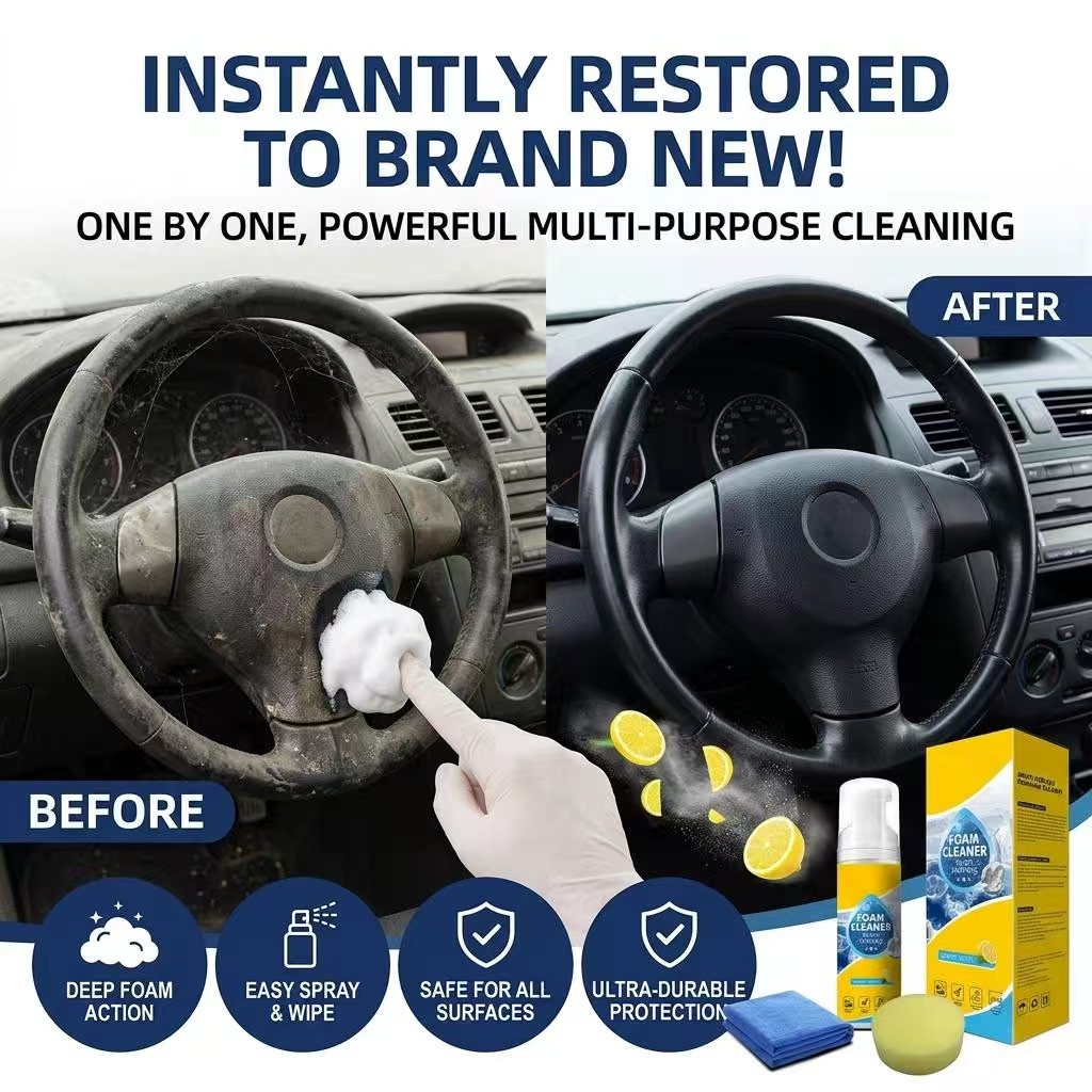 🫧Last Day 70% OFF🫧4-in-1 Multi-Enzyme Foam Cleaner