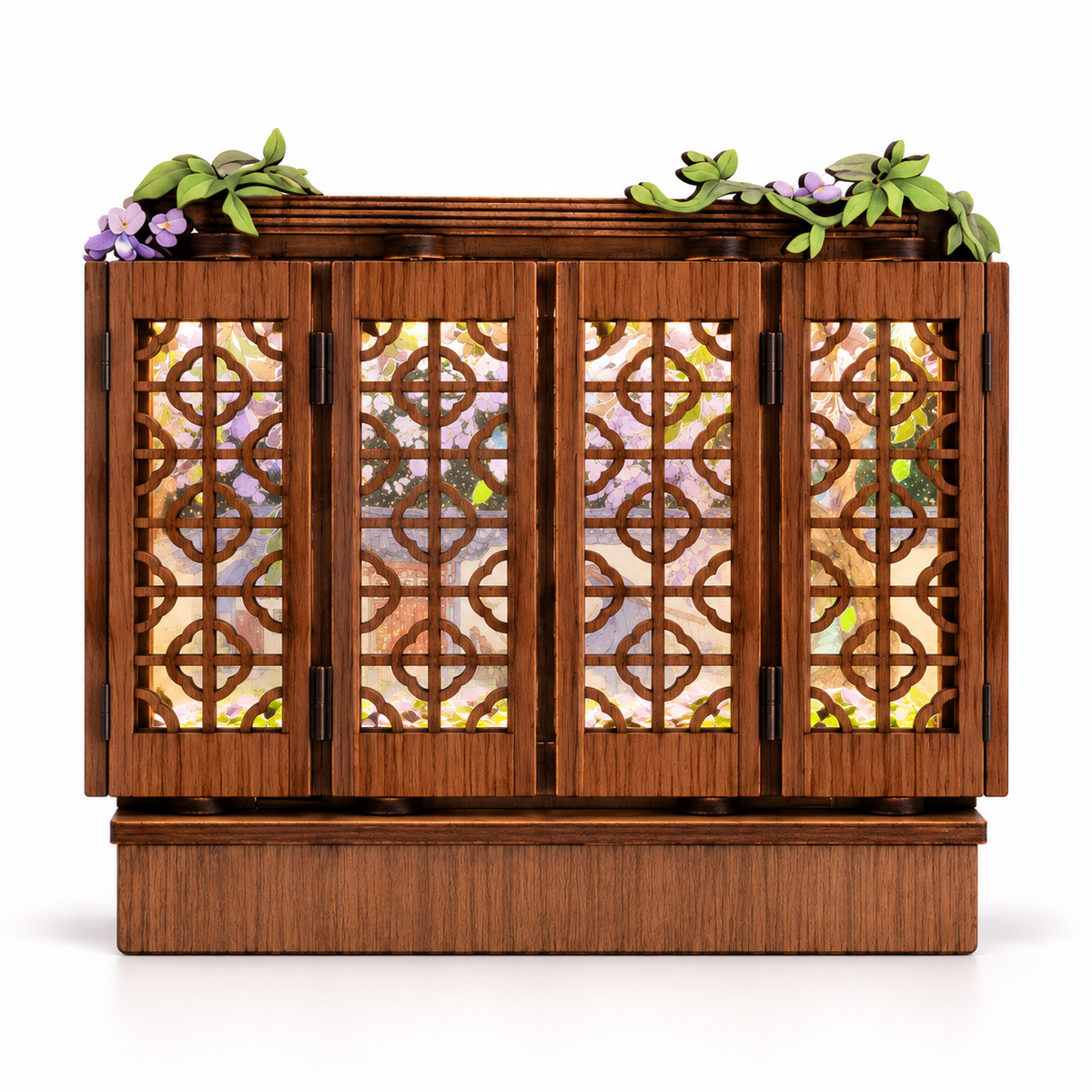 Secret Garden Window™ – Lighted Fridge Magnet with Moving Liquid
