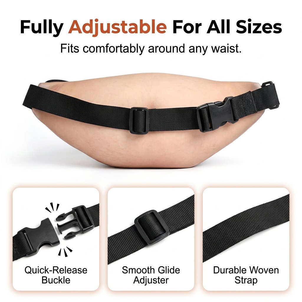 Fanny Pack & 3D Beer Belly Waist Pack