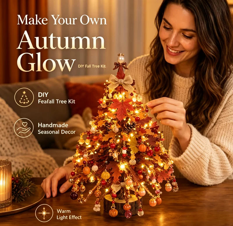 🎄 DIY Beaded Christmas Tree Kit — Warm LED Lights Included | Complete Craft Set: Crystal Beads, Angel Topper, Base & String Lights | Hand-Made Mini Tree That Looks Straight Off a Boutique Shelf | Fun Holiday Project for Kids & Family