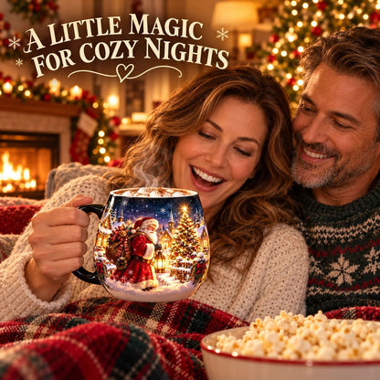 🎄Christmas Magic Color-Changing Mug – Heat Reveal Holiday Gift
