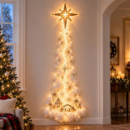 (🎁Last Day 49% OFF)🎄✨Christmas Magic Trail Wall Light - A Little Christmas Magic, Right on Your Wall