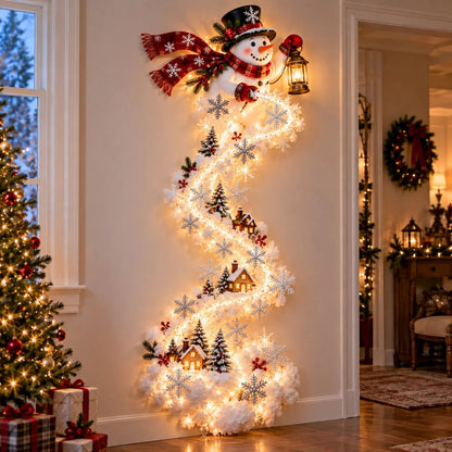 (🎁Last Day 49% OFF)🎄✨Christmas Magic Trail Wall Light - A Little Christmas Magic, Right on Your Wall