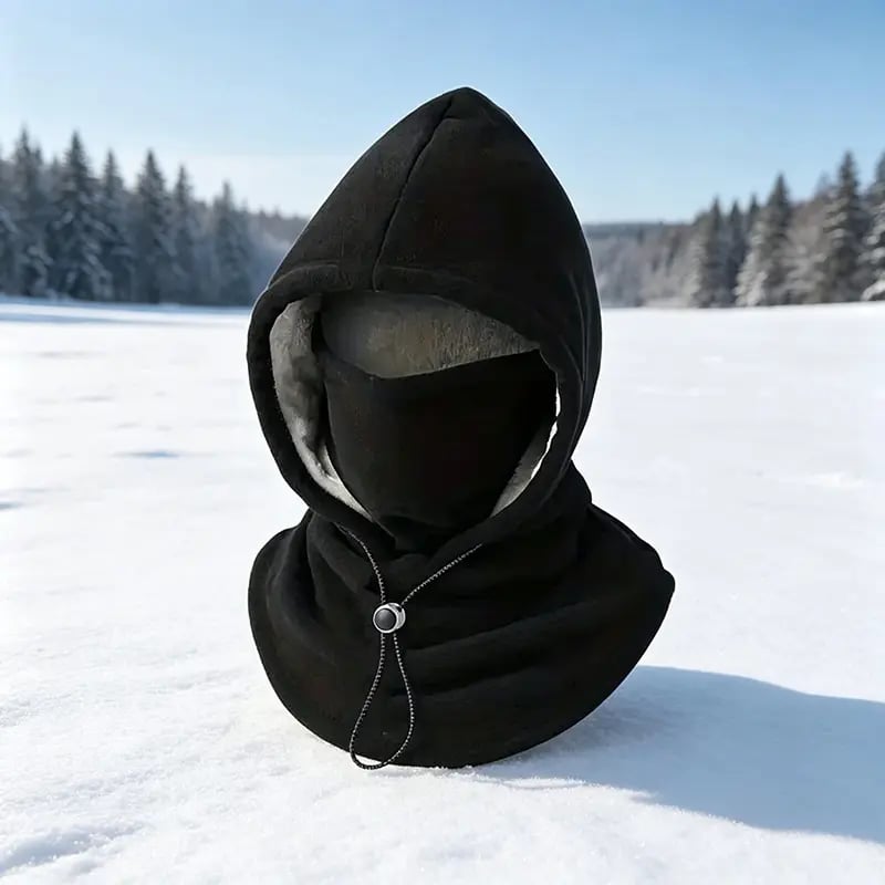 🥶 Fleece Balaclava Hood – Full Face & Neck Winter Protection for Outdoor Adventures(✨Buy 3 Free Shipping)