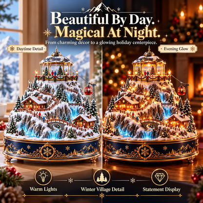 ❄️ Summit Observatory Music Box – A Winter Wonderland to Treasure Every Christmas ✨