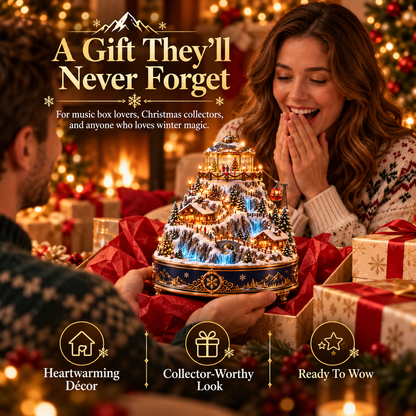 ❄️ Summit Observatory Music Box – A Winter Wonderland to Treasure Every Christmas ✨