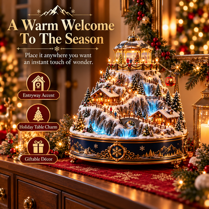 ❄️ Summit Observatory Music Box – A Winter Wonderland to Treasure Every Christmas ✨