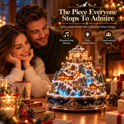 ❄️ Summit Observatory Music Box – A Winter Wonderland to Treasure Every Christmas ✨