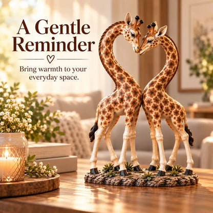 💕🎁Better Together – Giraffe Heart Sculpture 🦒♡🦒(✨Buy 2 Free Shipping)