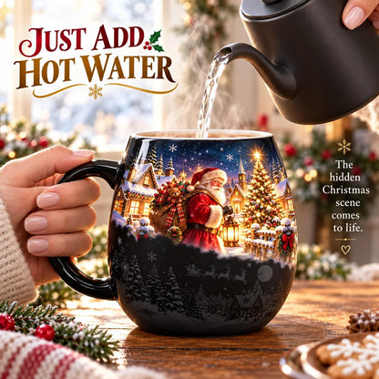🎄Christmas Magic Color-Changing Mug – Heat Reveal Holiday Gift
