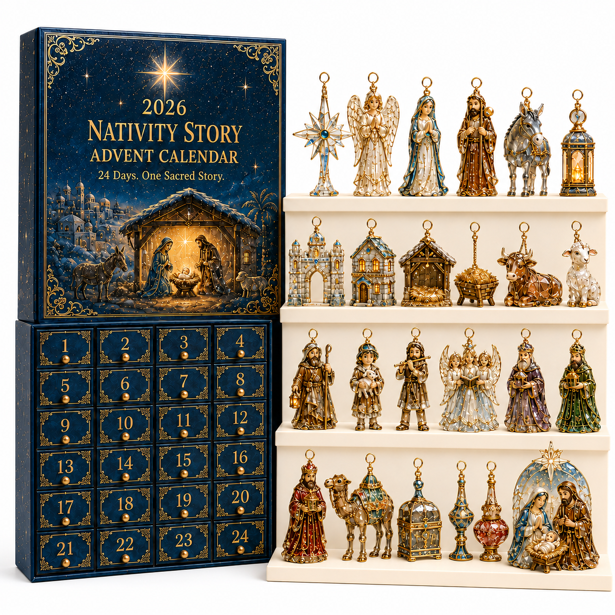 🔥 Limited anniversary edition✨⏰24 Days of Faith & Family Tradition ✨49% OFF!🔥2026 Advent Calendar: The Coming of Jesus