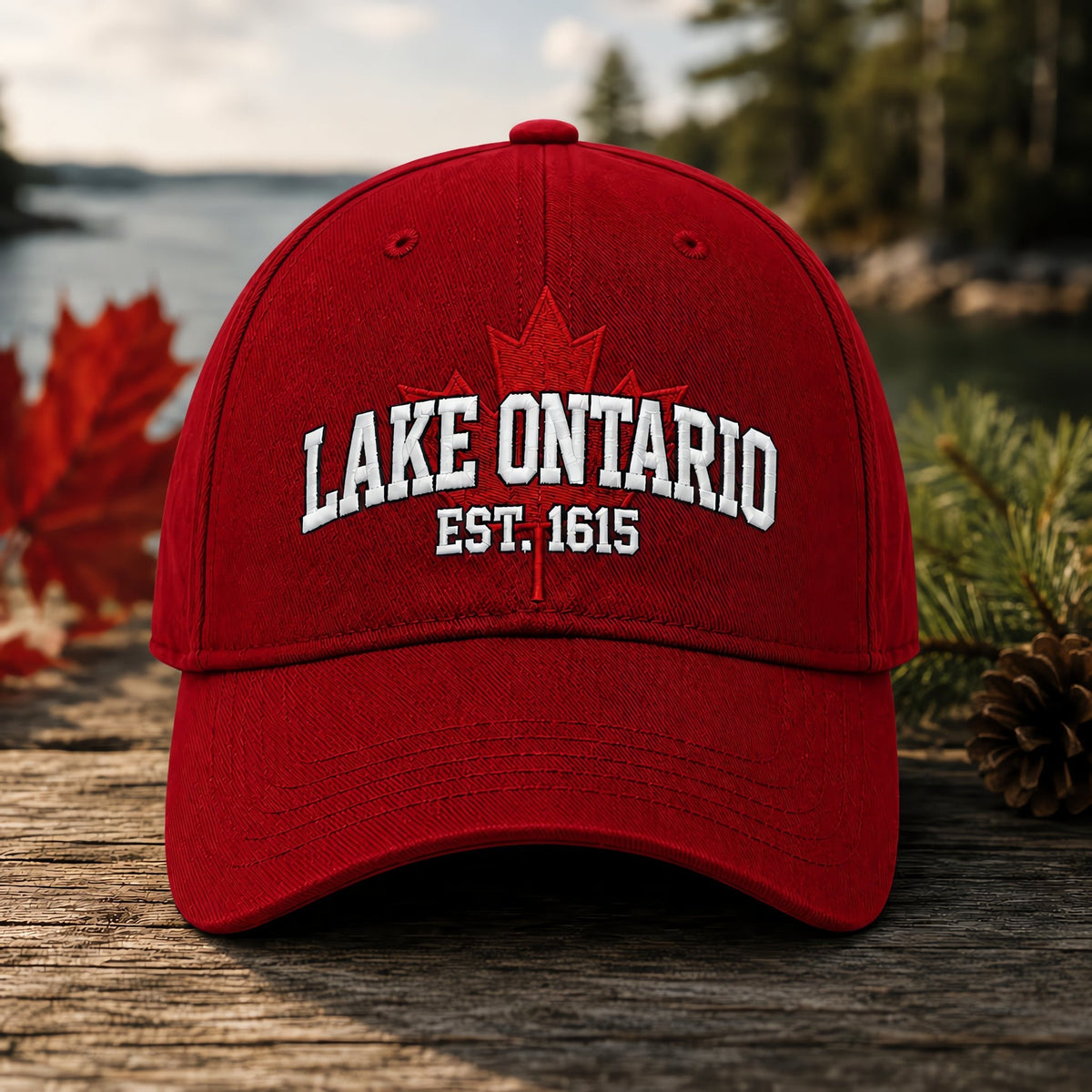 🔥LAST DAY 50% OFF - 🍁Lake Ontario Forever – Heritage Embroidered Cap