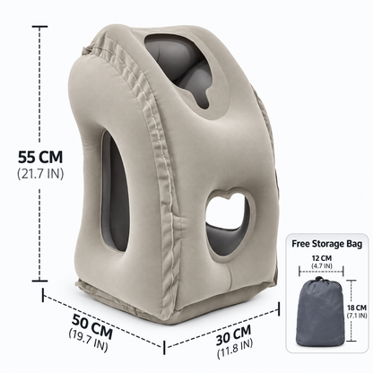 🔥 50% OFF – ✈️Ergonomic Inflatable Travel Pillow | 45° Comfort Support for Better Sleep Anywhere