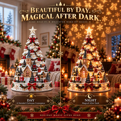 ✨️Christmas Hot Sale🎄Zavrlysell™ Christmas Village Lightscape Tree