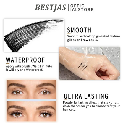 Waterproof Mascara for Long-Lasting 24-Hour Thick & Well-Defined Lashes
